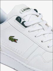 Lacoste Junior White T-Clip Trainers - Image 4 of 6
