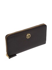 Pure Luxuries London Nimes Leather Zip-Round Purse - Image 4 of 5