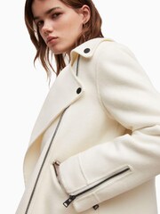 AllSaints White Gia Jacket - Image 6 of 7