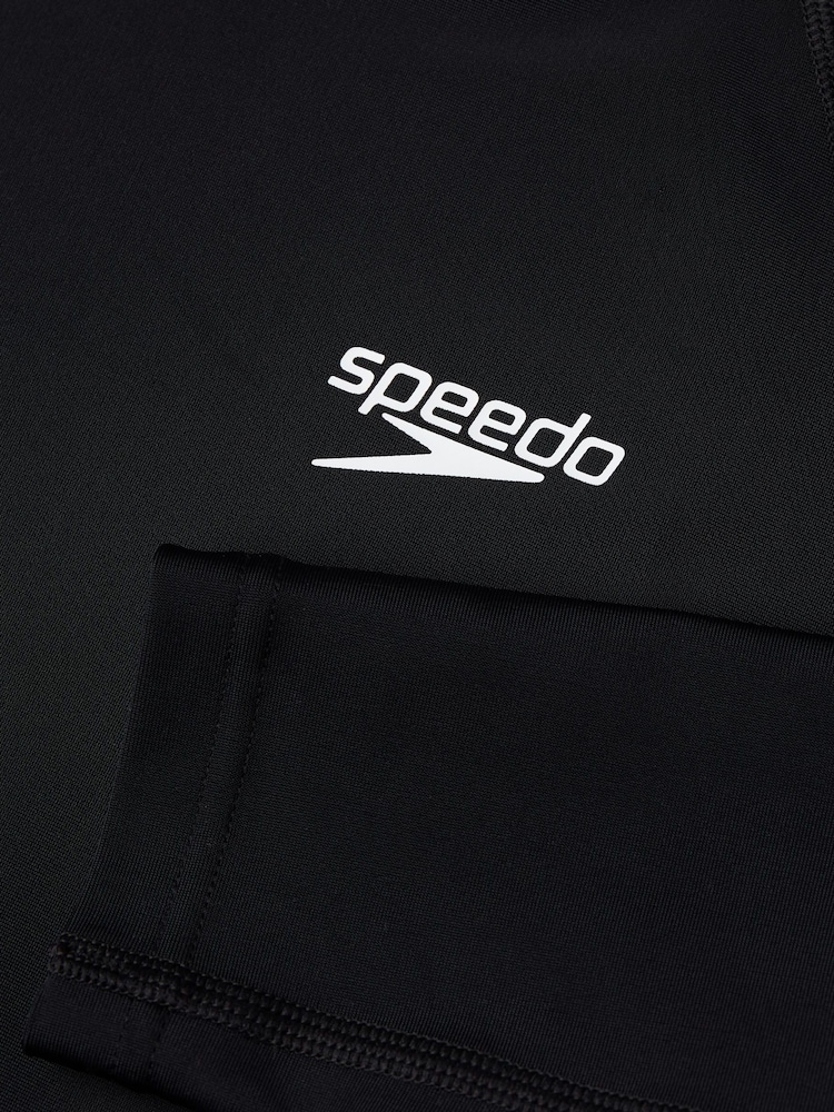 Speedo Black Long Sleeve Rash Top - Image 6 of 7