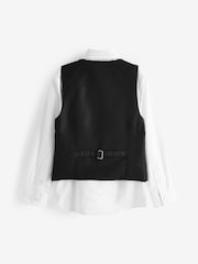 Black Waistcoat, Shirt & Cravat Occasion Set (12mths-16yrs) - Image 2 of 2