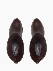 Dune London Rosalindas Wide Fit Ruched Calf Boots - Image 3 of 5