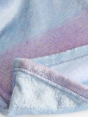 Purple Mermaid Blanket - Image 4 of 4