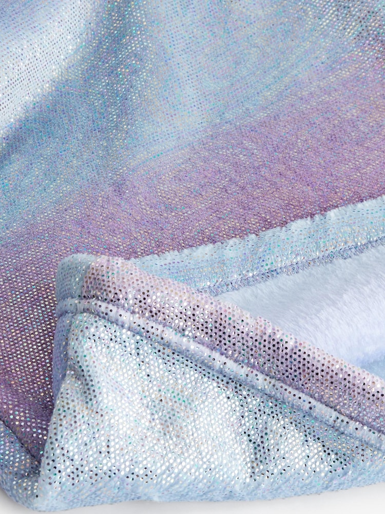 Purple Mermaid Blanket - Image 4 of 4
