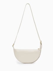 AllSaints White Half Moon Cross-Body Bag - Image 2 of 7