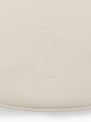 AllSaints White Half Moon Cross-Body Bag - Image 6 of 7