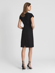 Reiss Black Haisley Tailored Dress - Image 5 of 6