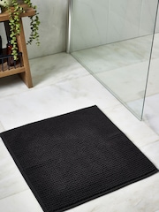 Black Bobble Bath Mat - Image 1 of 5