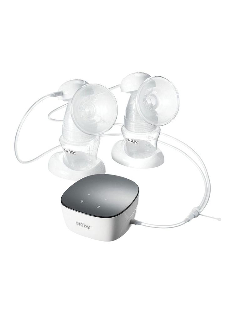 Nuby White Ultimate Dual Breast Pump - Image 1 of 3