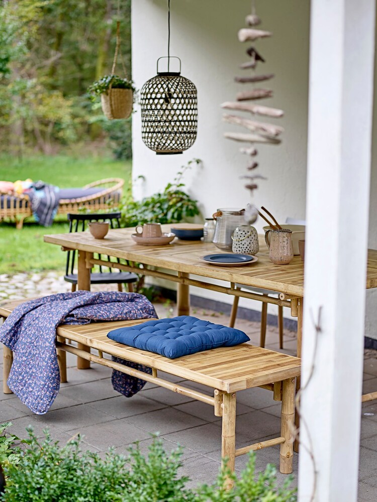 Bloomingville Blue Garden Maude Throw - Image 1 of 2