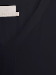 Kaffe V-Neck Long Sleeve Tunic - Image 7 of 7