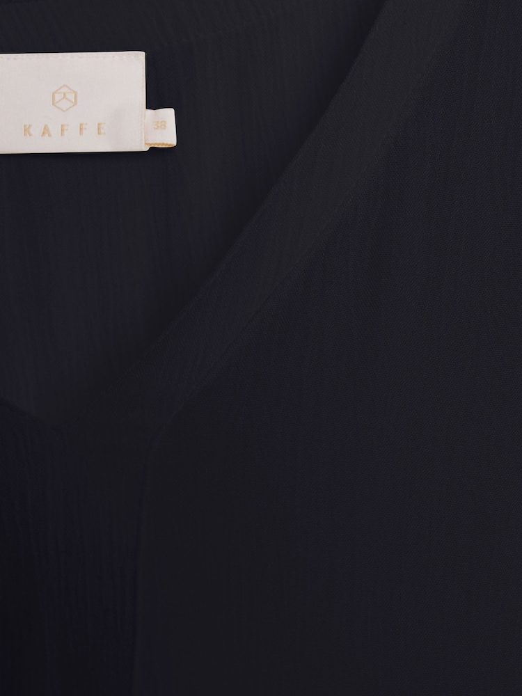 Kaffe V-Neck Long Sleeve Tunic - Image 7 of 7 Kaffe V-Neck Long Sleeve Tunic - Image 7 of 7