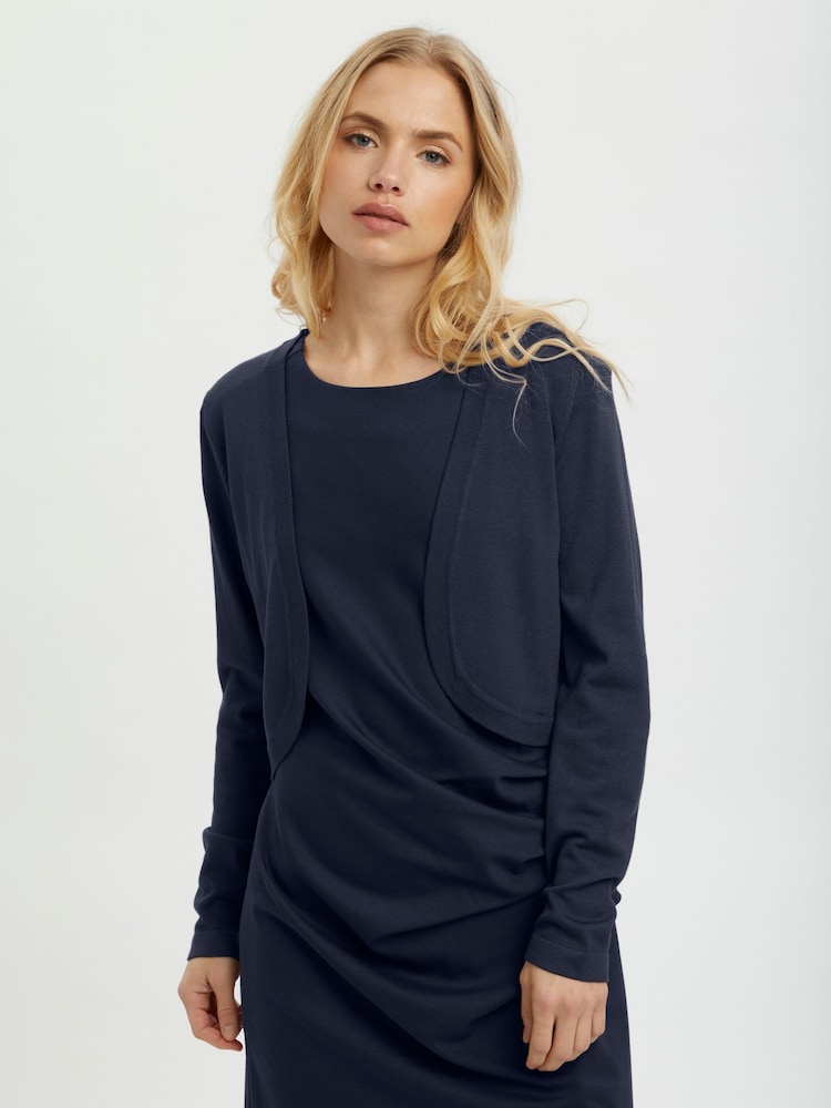 Kaffe Slim Fit Kaastrid Bolero Long Sleeves Cardigan - Image 1 of 5