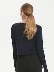 Kaffe Slim Fit Kaastrid Bolero Long Sleeves Cardigan - Image 2 of 5