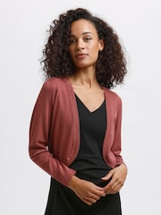Kaffe Slim Fit Kaastrid Bolero Long Sleeves Cardigan - Image 1 of 6