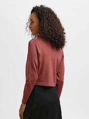 Kaffe Slim Fit Kaastrid Bolero Long Sleeves Cardigan - Image 2 of 6