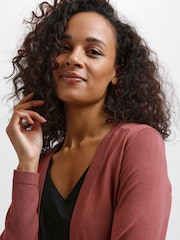 Kaffe Slim Fit Kaastrid Bolero Long Sleeves Cardigan - Image 4 of 6