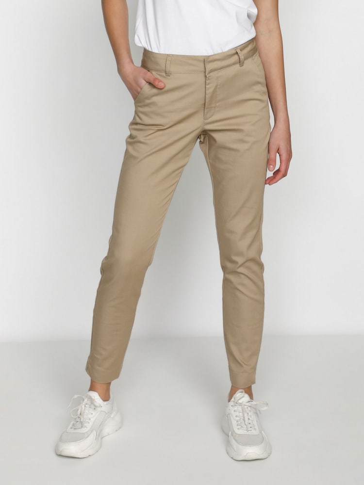 Kaffe Lea Slim Fit Chino Trousers - Image 1 of 6
