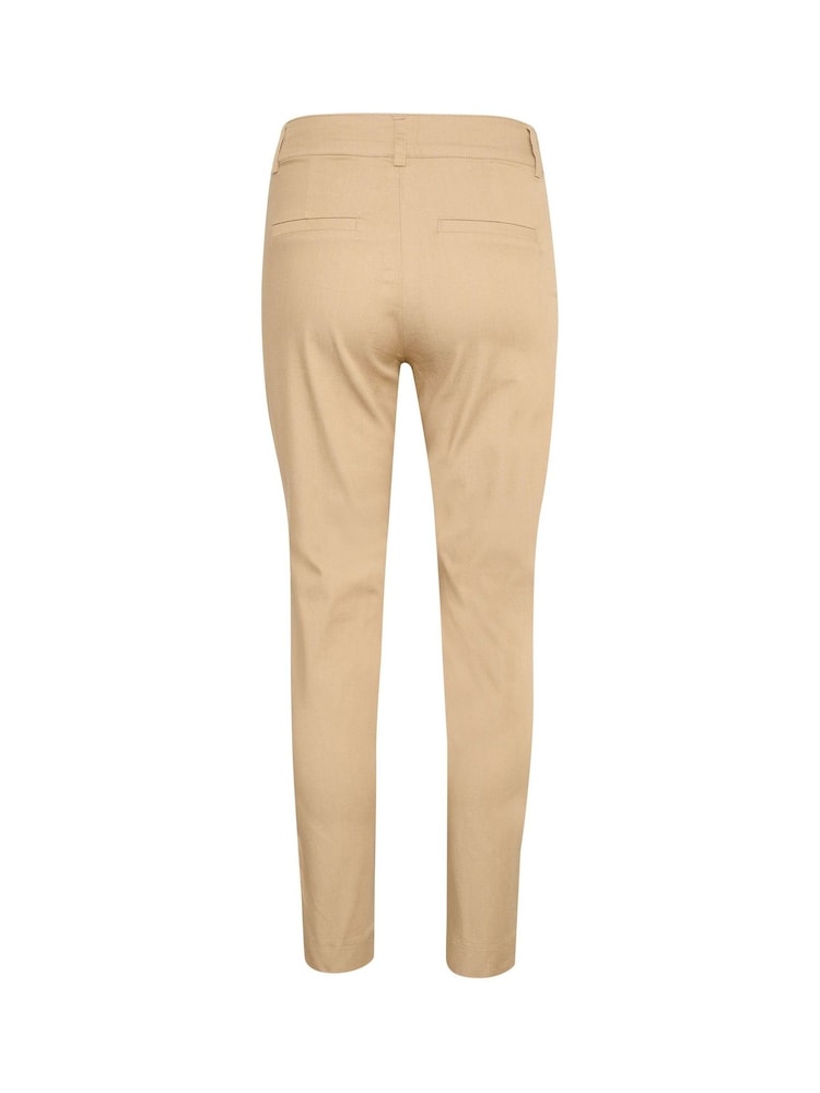 Kaffe Lea Slim Fit Chino Trousers - Image 6 of 6 Kaffe Lea Slim Fit Chino Trousers - Image 6 of 6