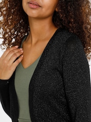 Kaffe Ankra Black Bolero Shoulder Jacket - Image 4 of 6