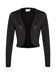 Kaffe Ankra Black Bolero Shoulder Jacket - Image 5 of 6