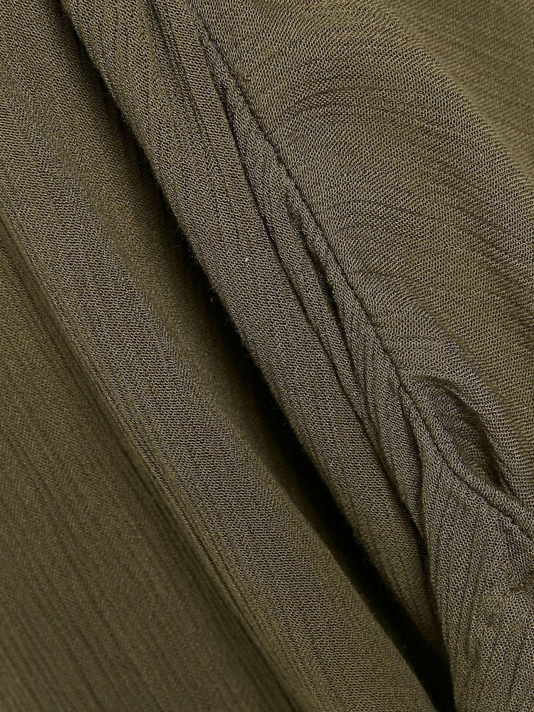 Kaffe Amber Round Neck Short Sleeve Blouse - Image 7 of 7