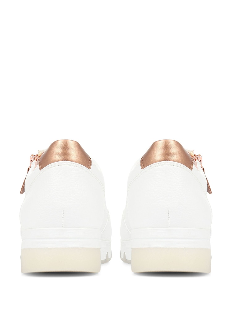 Pavers White Lightweight Wedge Trainers - Image 2 of 5