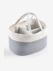 Cream Nursery Caddy Basket - Image 3 of 3