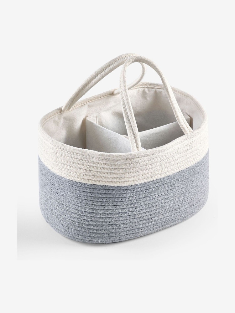 Cream Nursery Caddy Basket - Image 3 of 3