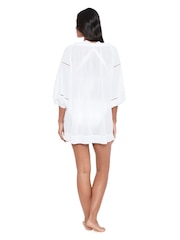 Lauren Ralph Lauren 100% Cotton Embroidered Beach Dress - Image 2 of 4