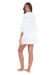 Lauren Ralph Lauren 100% Cotton Embroidered Beach Dress - Image 3 of 4