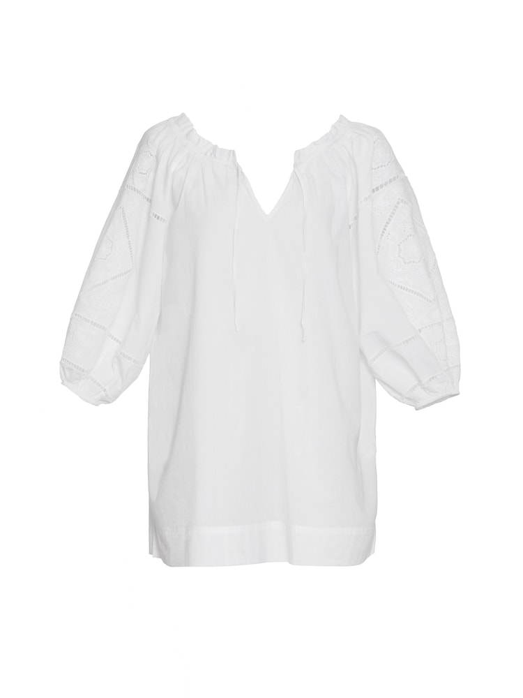 Lauren Ralph Lauren 100% Cotton Embroidered Beach Dress - Image 4 of 4