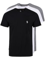 Luke 1977 Johnys 100% Cotton T-Shirts 3 Pack - Image 1 of 4