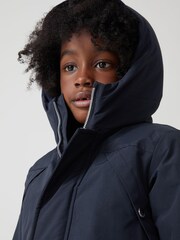 Paul Smith Junior Jungen Spritzwasserabweisender Parka-Mantel, Marineblau - Bild 3 von 11