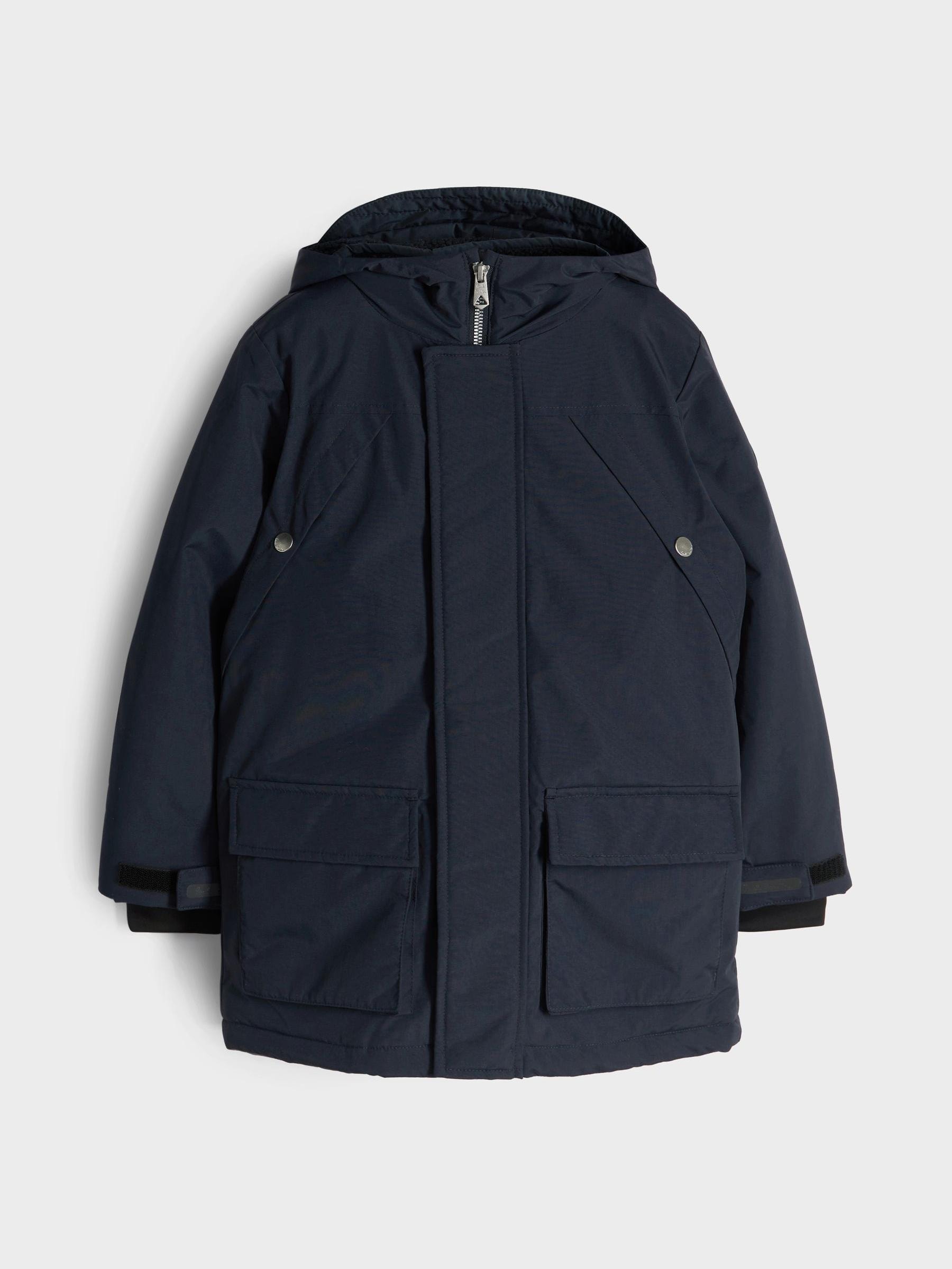 Paul Smith キッズジャケット ネイビー 100 Buy Paul Smith Junior Boys Shower Resistant Navy Parka Coat