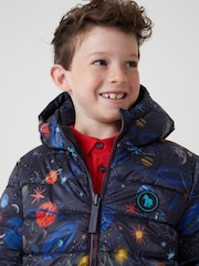 Paul Smith Junior Boys Shower Resistant Reversible Padded Coat - Image 2 of 10