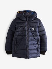 Paul Smith Junior Boys Shower Resistant Reversible Padded Coat - Image 7 of 10