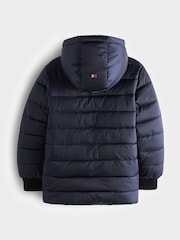 Paul Smith Junior Boys Shower Resistant Reversible Padded Coat - Image 8 of 10