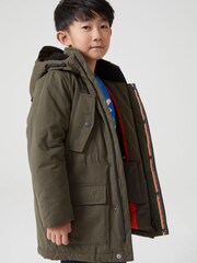 Водоотталкивающий парка для мальчиков Paul Smith - Изображение 1 из 9