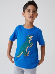 Paul Smith Junior Boys Short Sleeve 'Dino' T-Shirt - Image 3 of 8