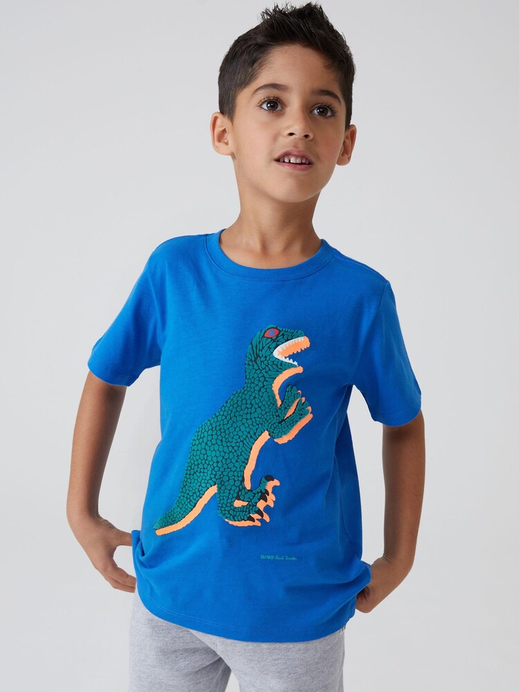 Paul Smith Junior Boys Short Sleeve 'Dino' T-Shirt - Image 3 of 8