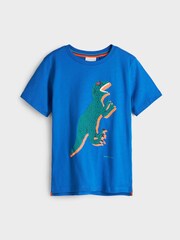 Paul Smith Junior Boys Short Sleeve 'Dino' T-Shirt - Image 4 of 8