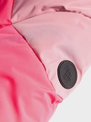 Paul Smith Junior Girls Reversible Reflective Colour Block Padded Coat - Image 9 of 11