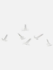 Accessorize Sterling Silver Star and Moon Stud Earrings Set - Image 1 of 2