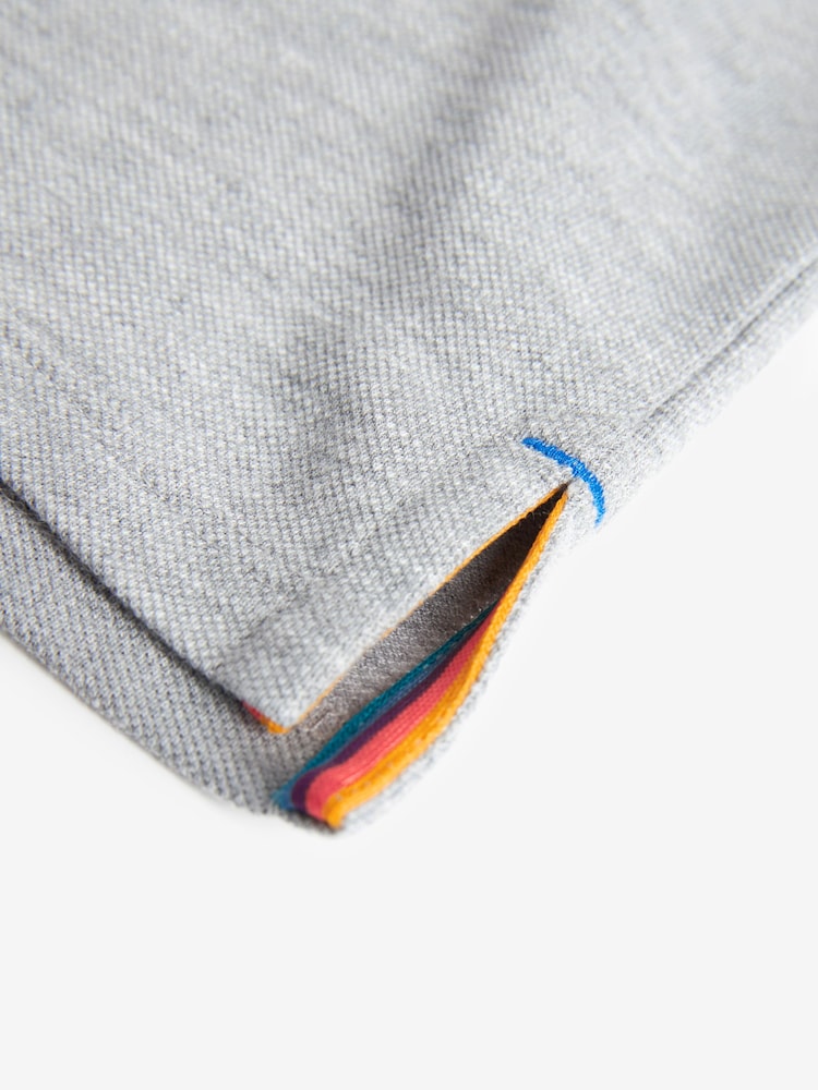 Paul Smith Junior Boys Long Sleeve Zebra Logo Polo Shirt - Image 10 of 10