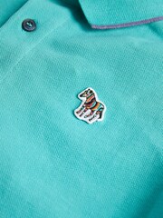 Paul Smith Junior Boys Short Sleeve Zebra Logo Polo Shirt - Image 6 of 8