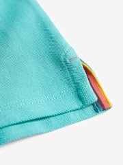 Paul Smith Junior Boys Short Sleeve Zebra Logo Polo Shirt - Image 8 of 8