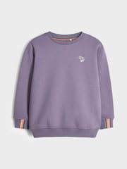 Paul Smith Junior Boys Zebra Logo Crew Neck Sweatshirt - Image 6 of 10