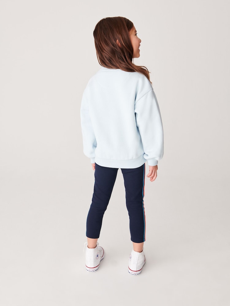 Paul Smith Junior Girls Zebra Logo Crew Neck Sweatshirt - Image 2 of 9