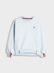 Paul Smith Junior Girls Zebra Logo Crew Neck Sweatshirt - Image 5 of 9